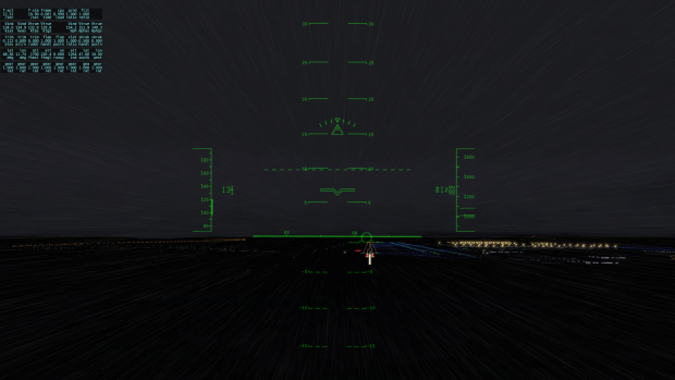 Anflug auf München bei schlechtem Wetter und viel zu tief